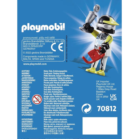 Playmobil piloto de carreras