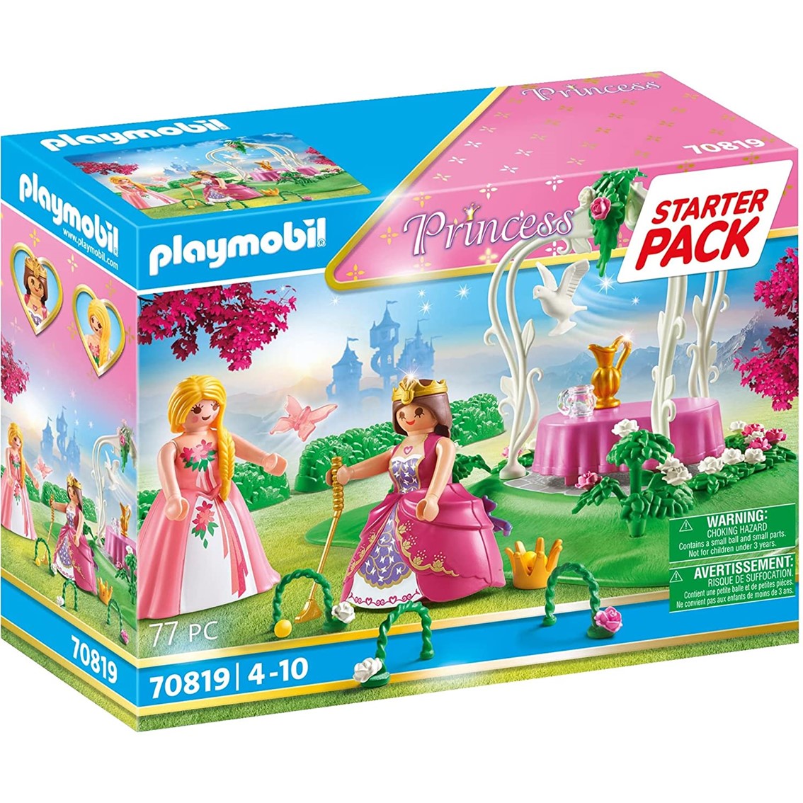 Playmobil starter pack jardin de la princesa