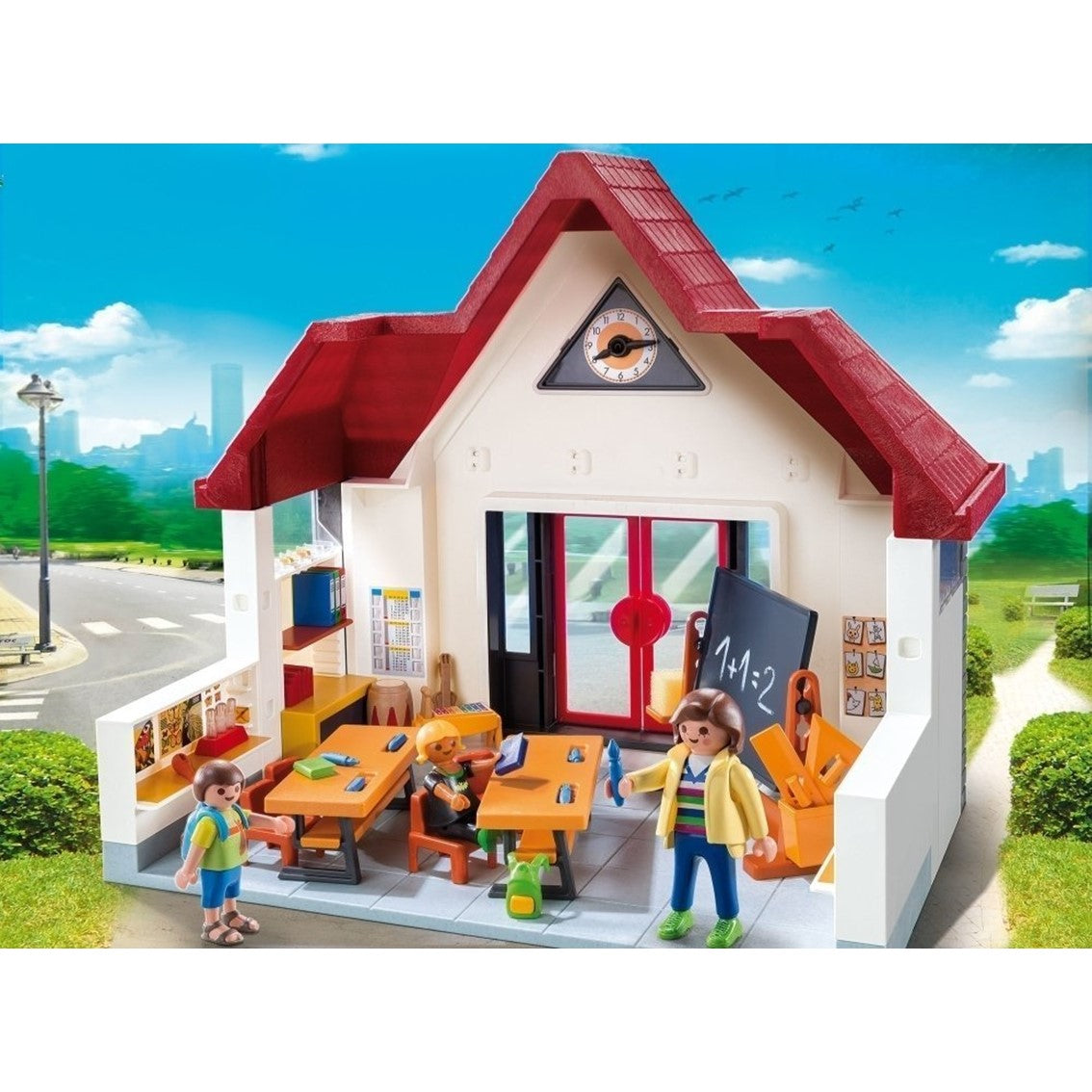 Playmobil city life colegio