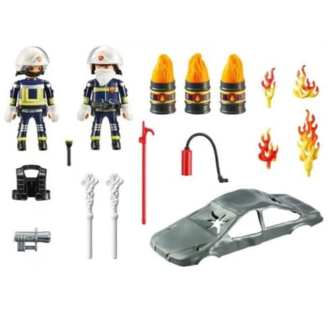 Playmobil starter pack simulaco de incendio