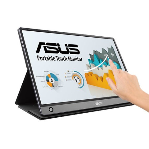 Monitor led ips asus mb16amt 15.6pulgadas tactil fhd 5ms usb - c micro hdmi altavoces