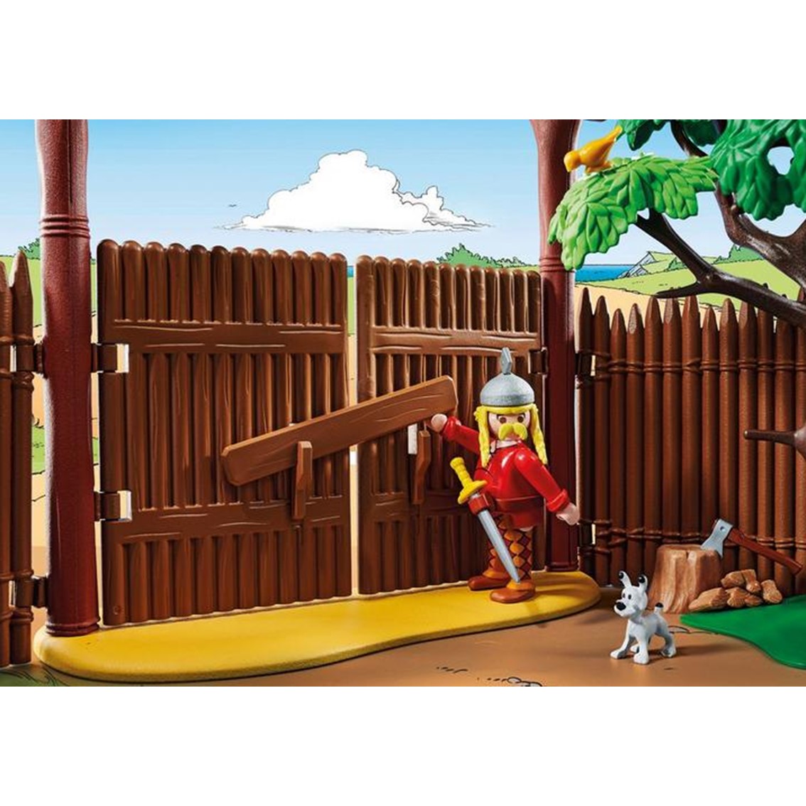 Playmobil asterix: banquete de la aldea