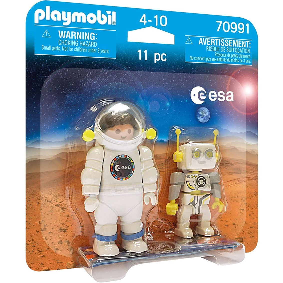 Playmobil duo pack astronauta esa y robert