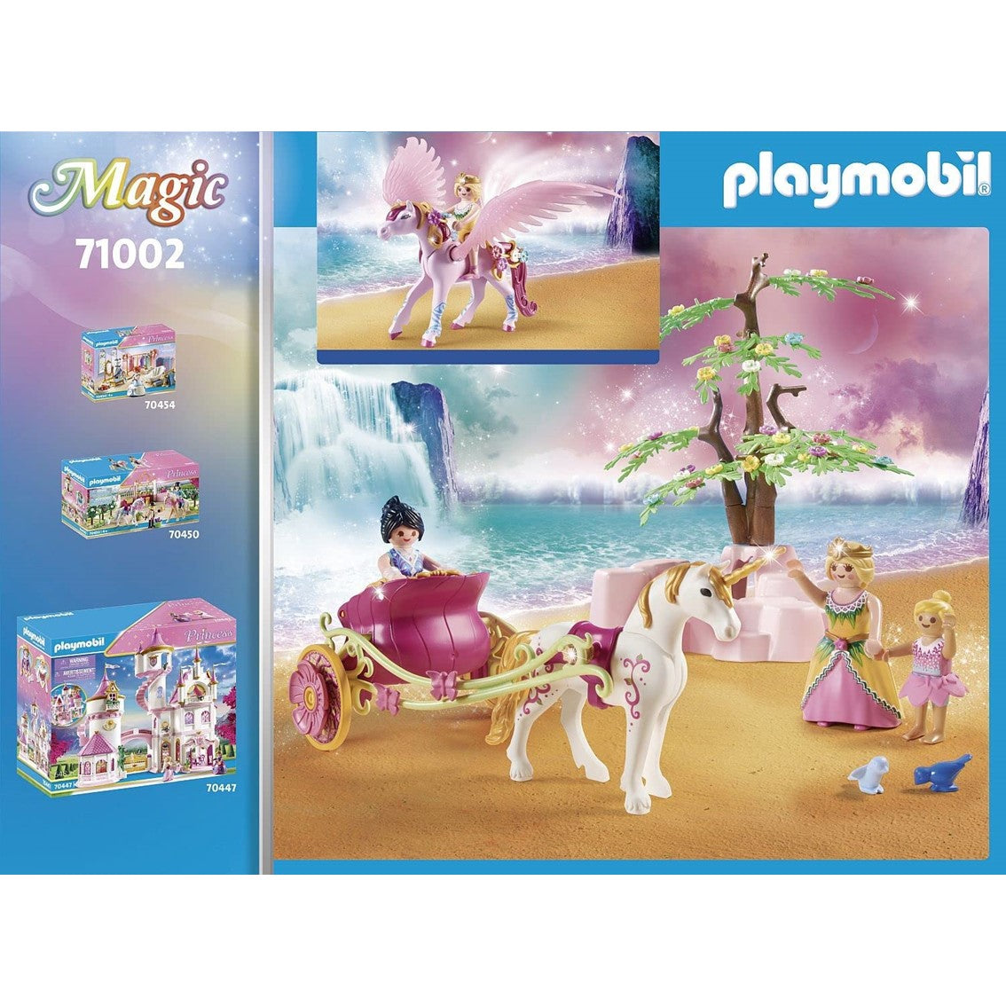 Playmobil carroza unicornio con pegaso