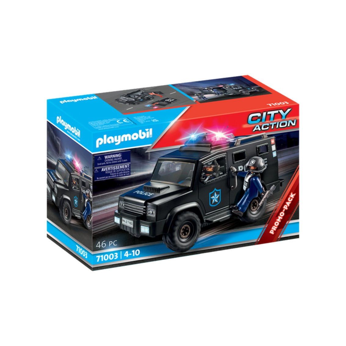 Playmobil camion fuerzas especiales