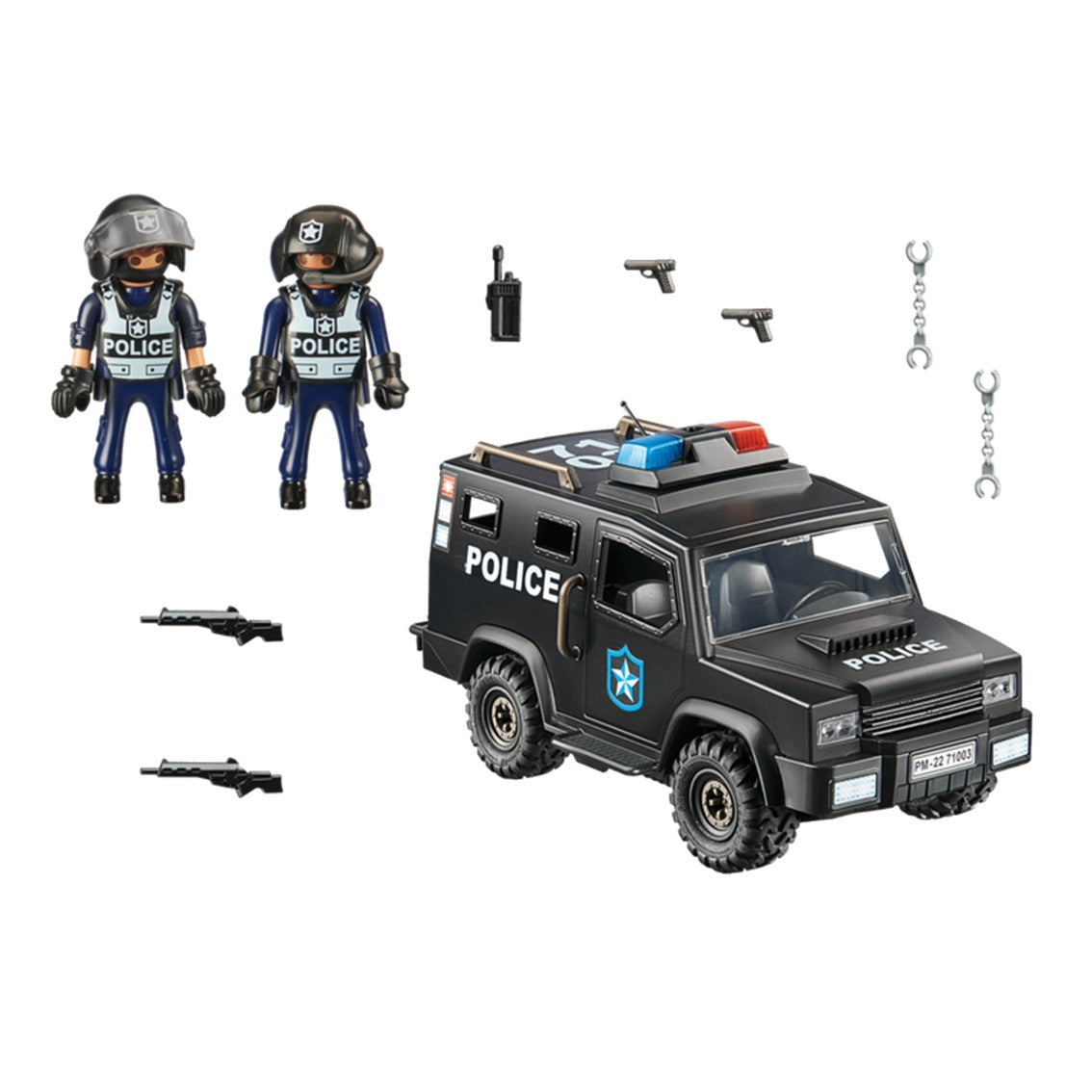 Playmobil camion fuerzas especiales