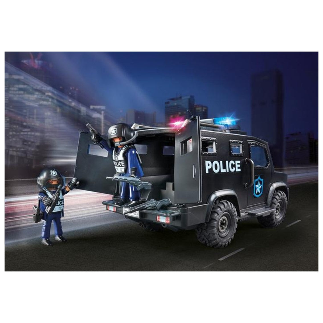 Playmobil camion fuerzas especiales