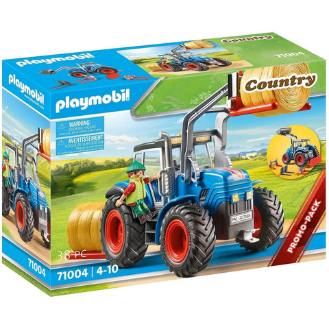 Playmobil gran tractor con accesorios