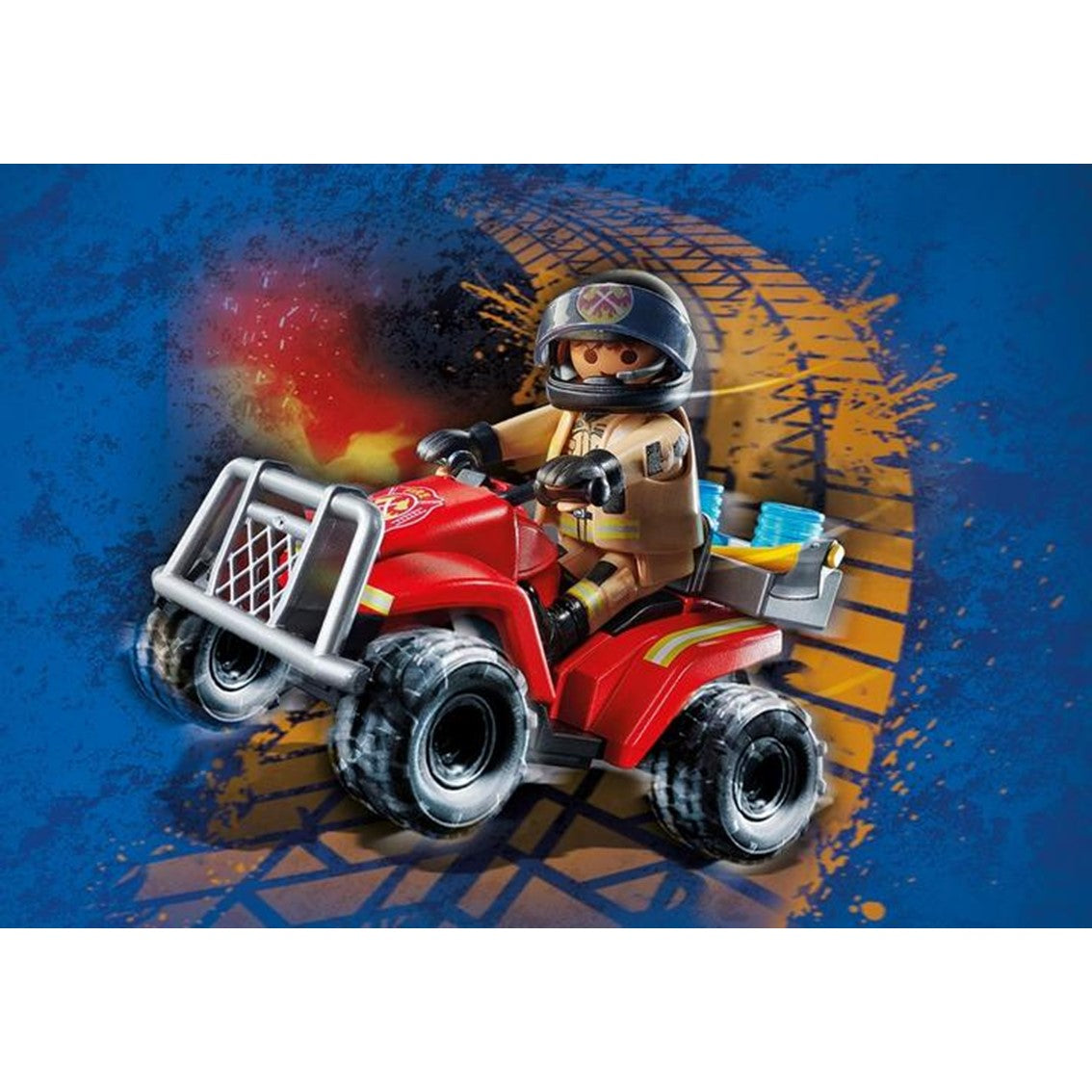 Playmobil bomberos -  speed quad