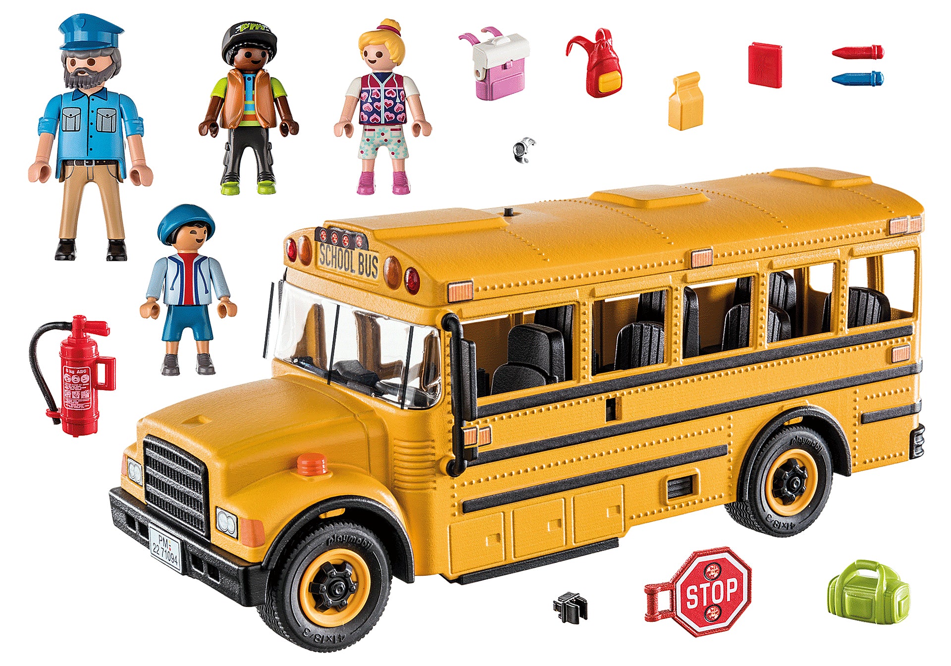 Playmobil autobus escolar us