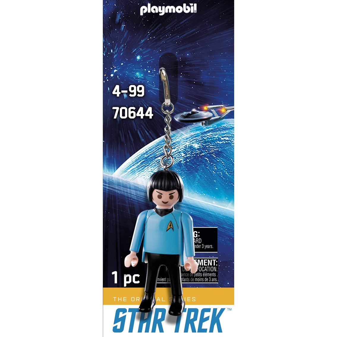 Playmobil llavero star trek mr spock