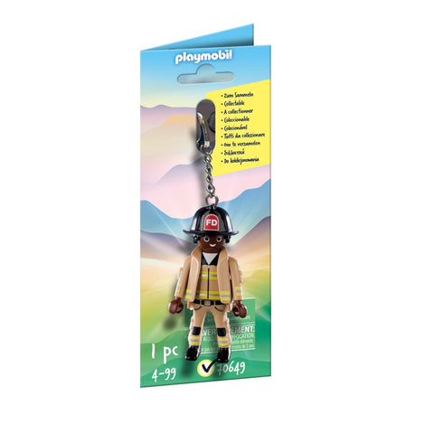 Playmobil llavero bombero