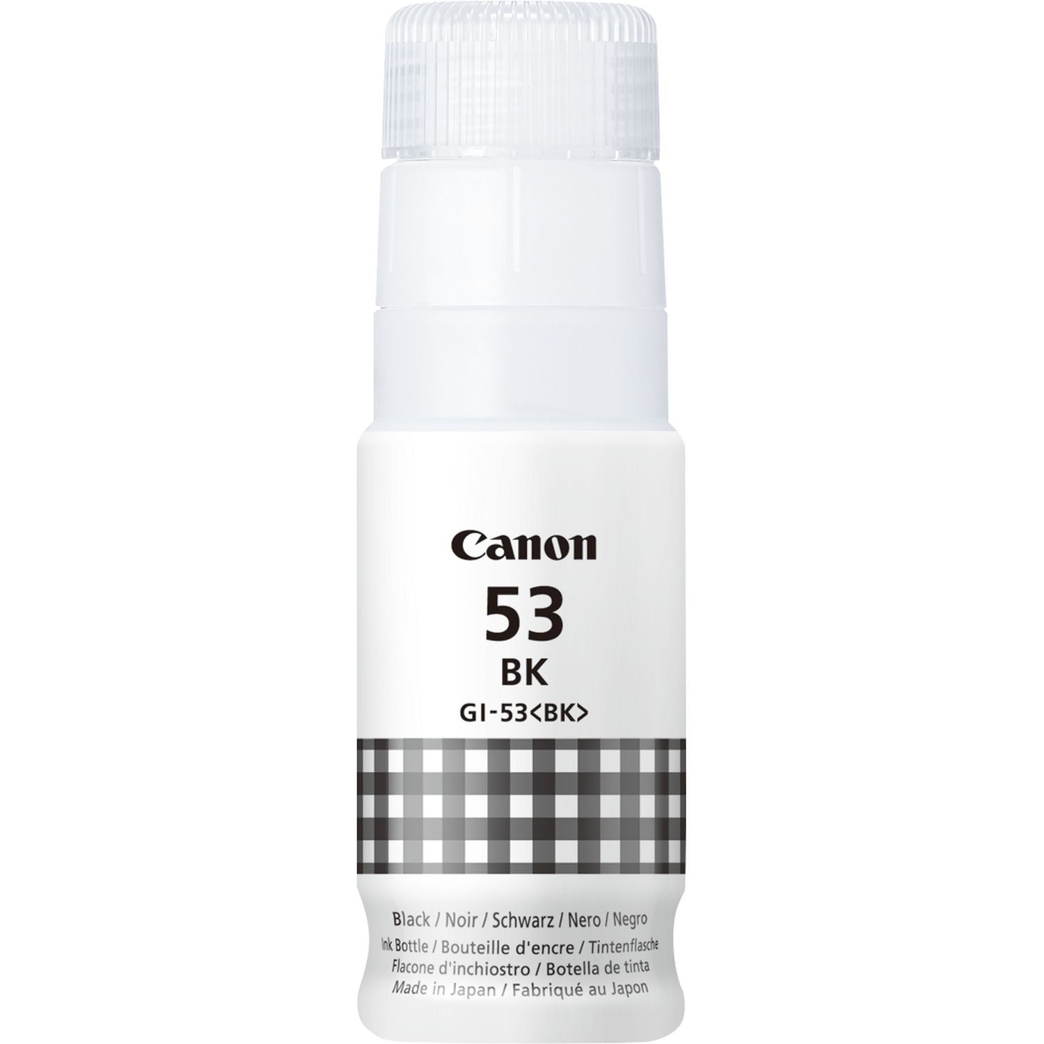 Botella tinta canon gi - 53bk negra