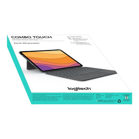 Funda logitech combo touch para con teclado para ipad air 10.9pulgadas 4ª generacion