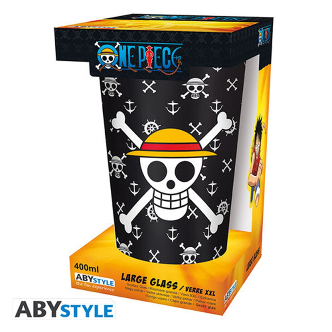 Vaso xxl abysse one piece luffy