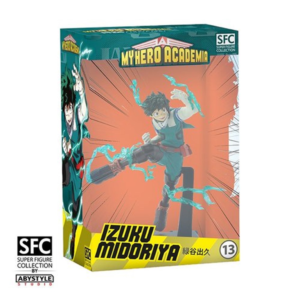 Figura abysse my hero acdemia izuku one for all