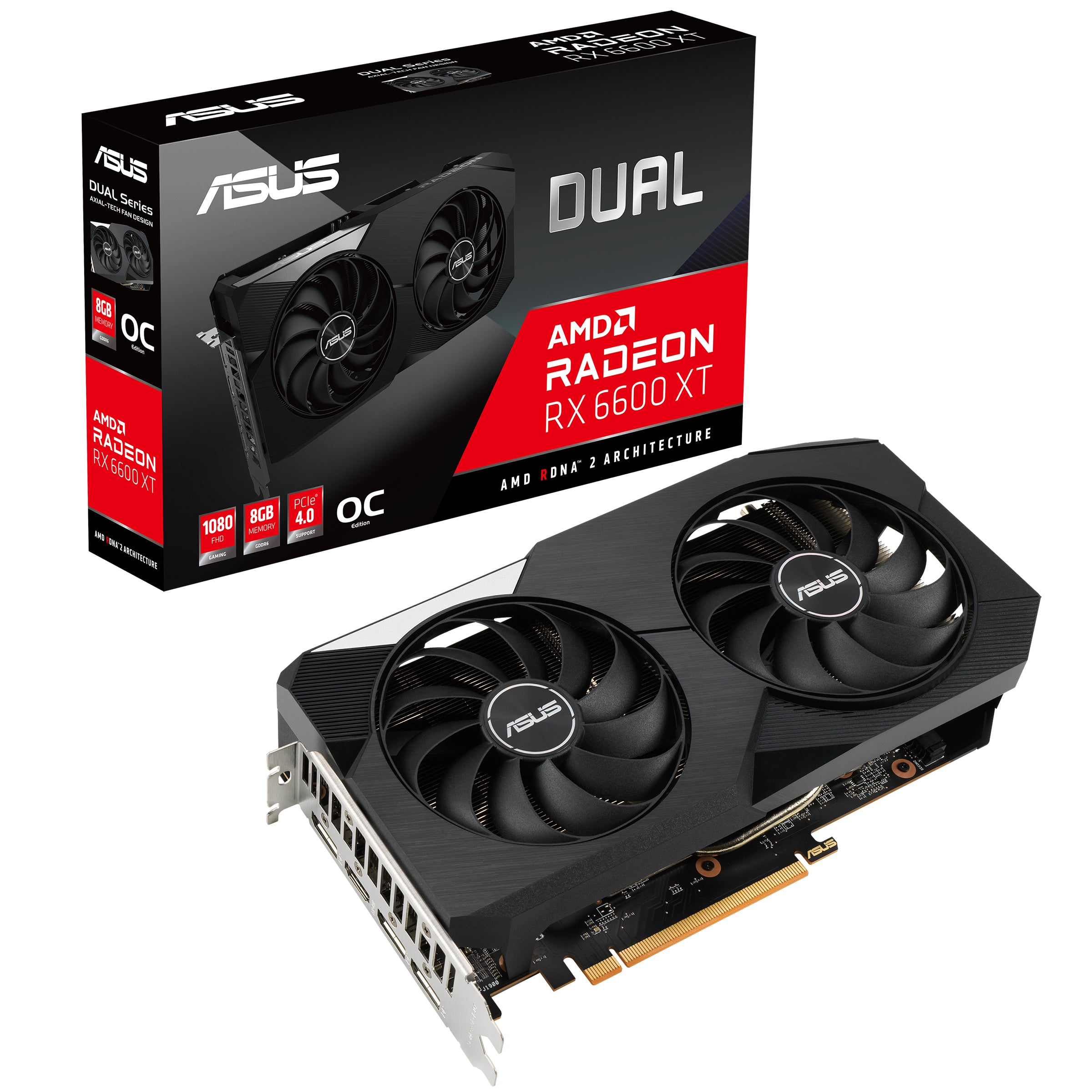 Asus radeon rx 6600 xt 8gb gddr6 hdmi display port