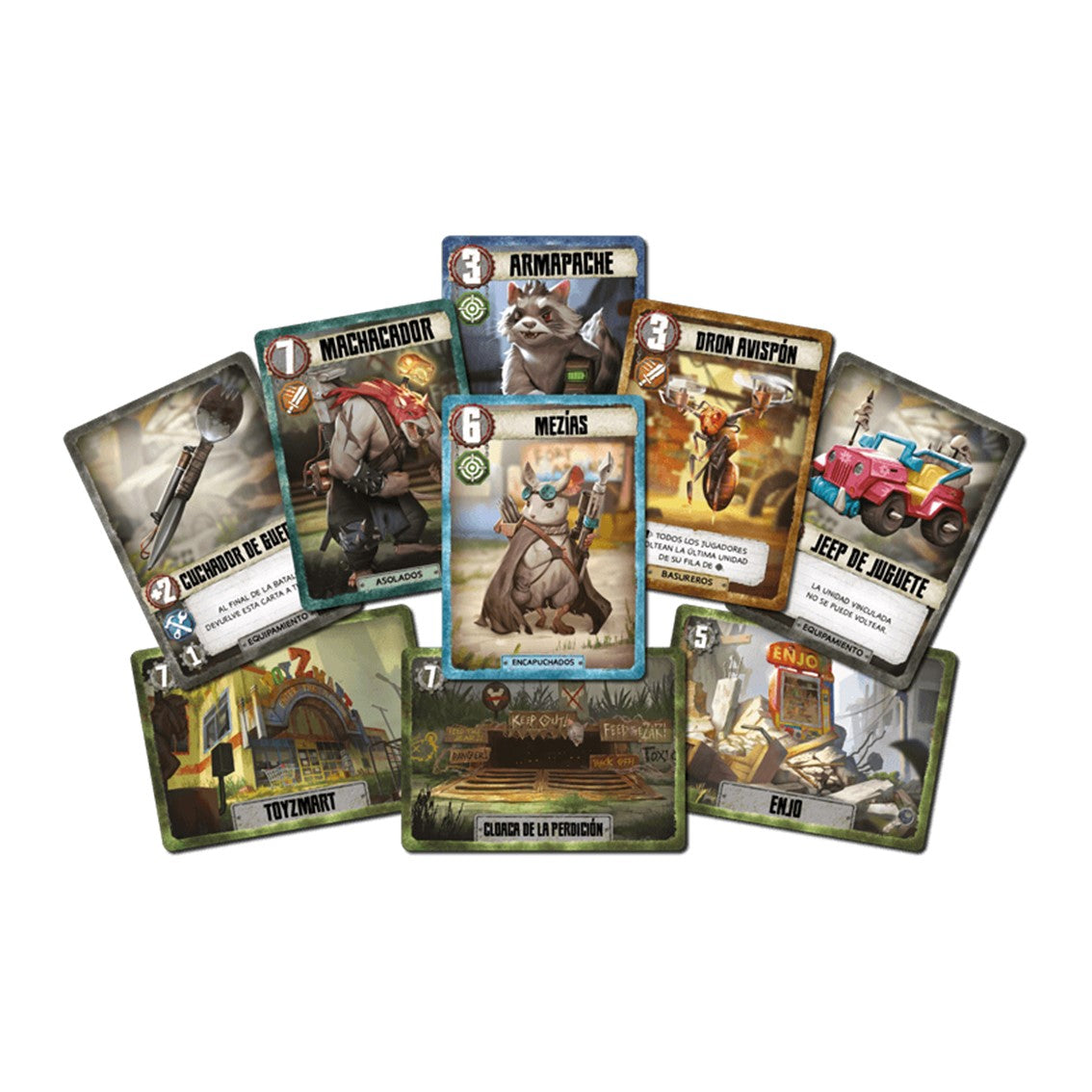 Juego de mesa battlelands: tras la caida pegi 14