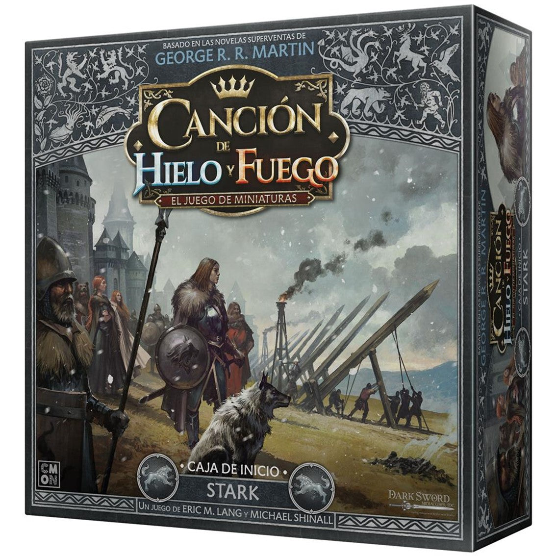 Juego de mesa cancion de hielo y fuego caja de inicio stark pegi 14