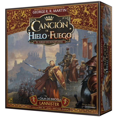 Juego de mesa cancion de hielo y fuego caja de inicio lannister pegi 14