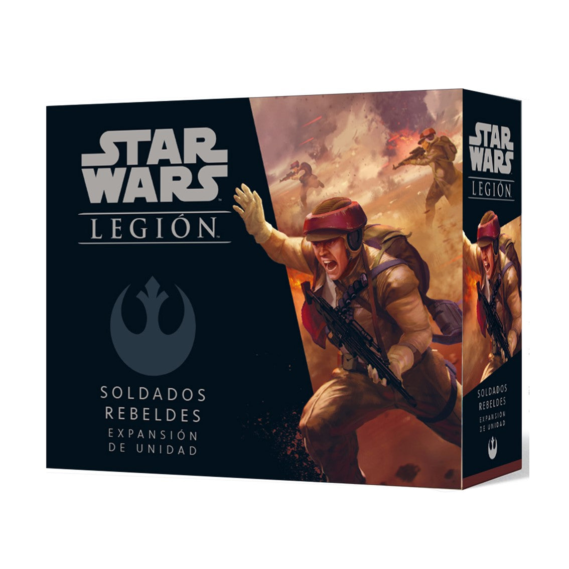 Juego de mesa star wars legión: soldados rebeldes pegi 14