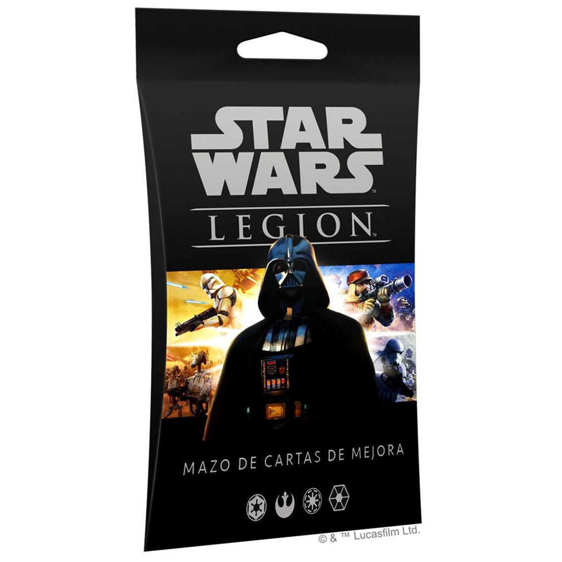 Juego de mesa star wars legion : mazo de cartas de mejora pegi 14