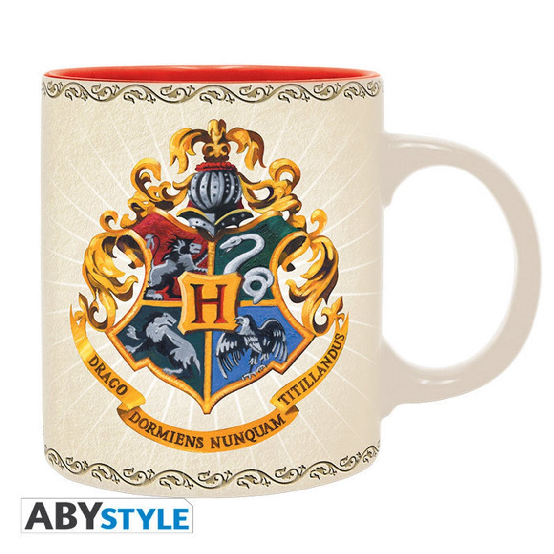 Taza abysse harry potter 4 casas 320ml