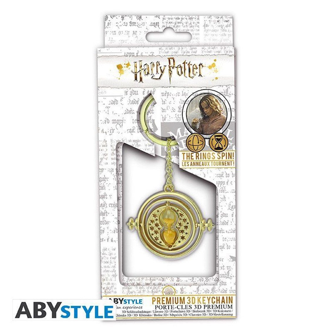 Llavero 3d premium abysse harry potter giratiempo