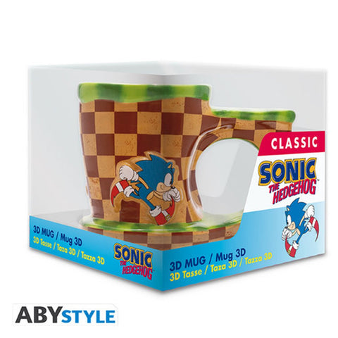 Taza 3d abysse sonic the hedgehog