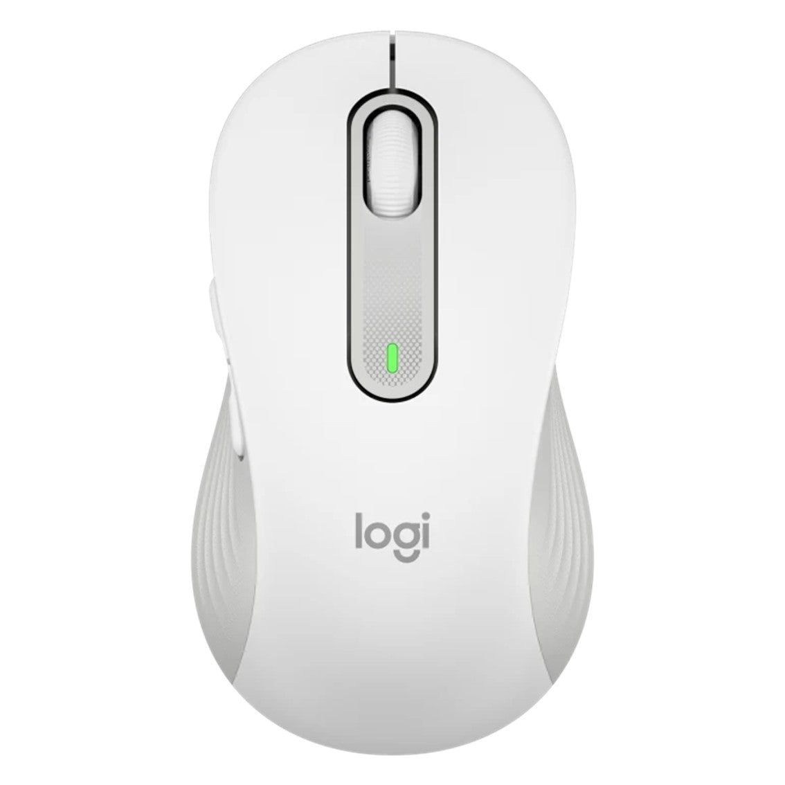 Mouse raton logitech m650 for business grande wireless inalambrico blanco crudo