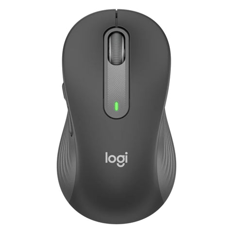 Mouse raton logitech m650 for business grande wireless inalambrico grafito