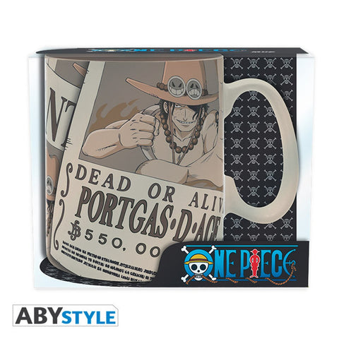 Taza abysse one piece cartel recompensa : ace