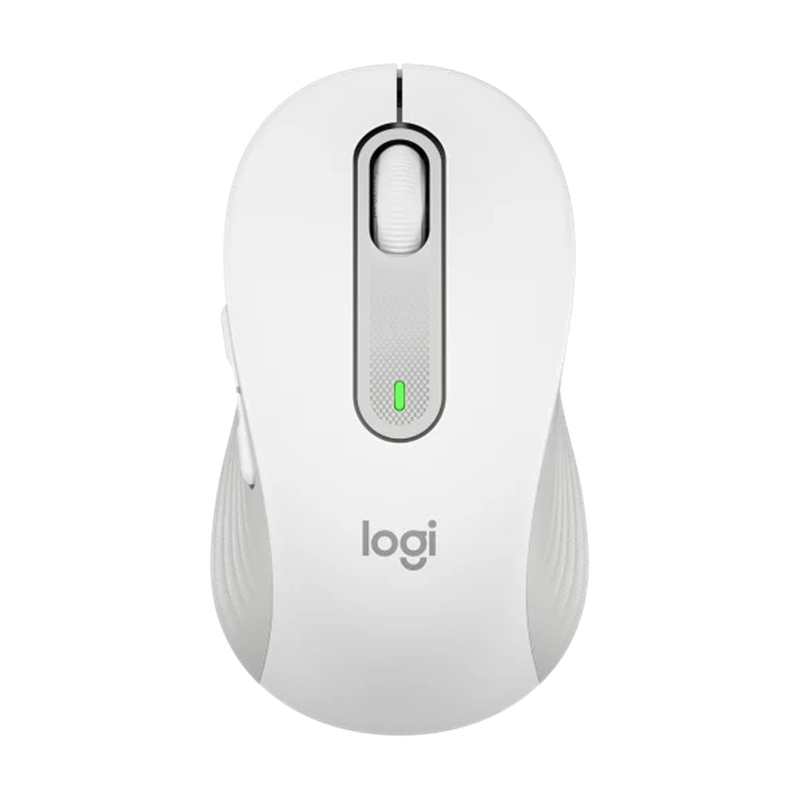 Mouse raton logitech m650 mediano optico wireless inalambrico blanco crudo