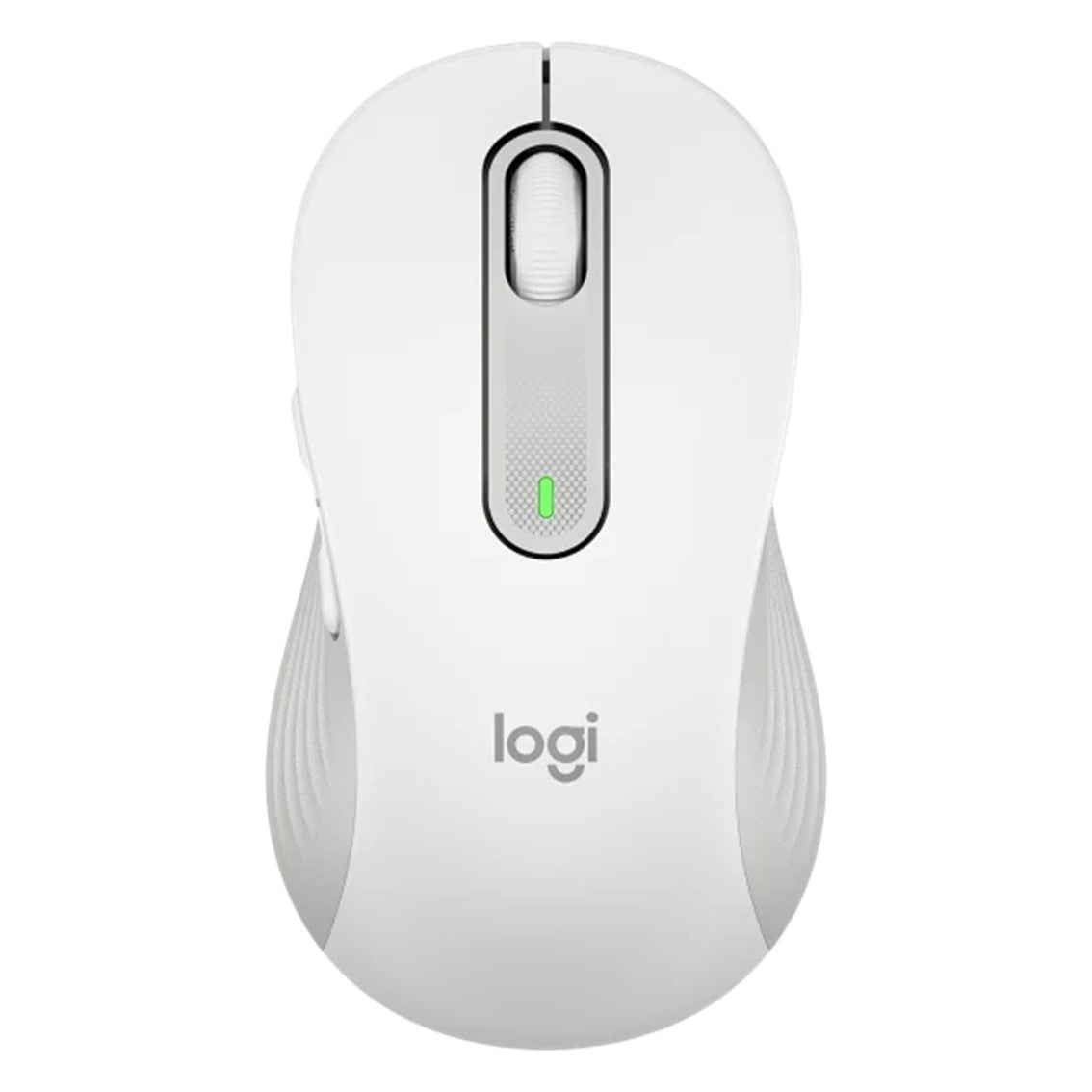 Mouse raton logitech m650 grande optico wireless inalambrico blanco crudo