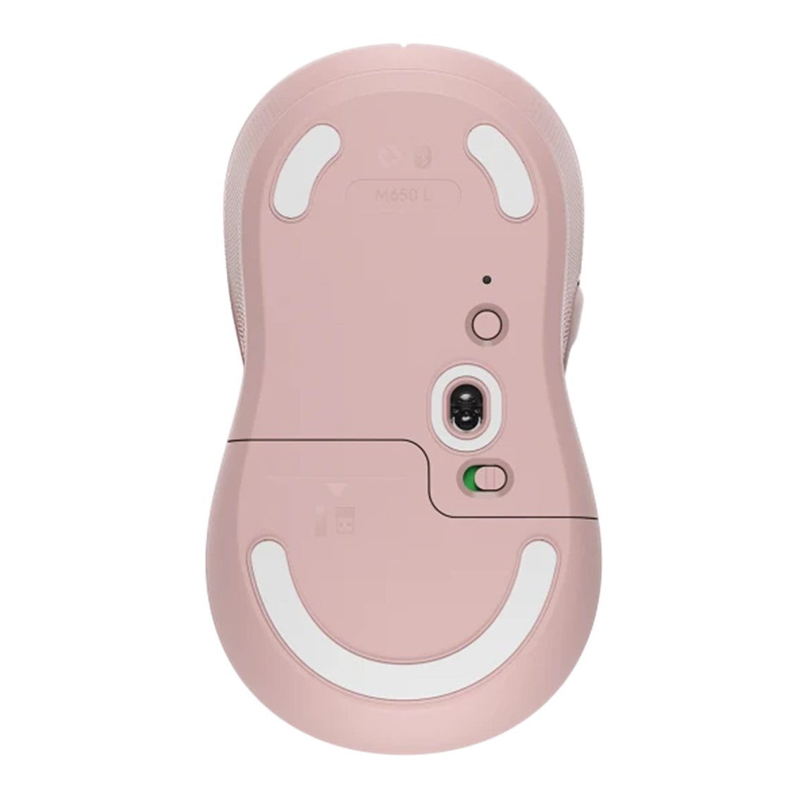 Mouse raton logitech m650 grande optico wireless inalambrico rosa