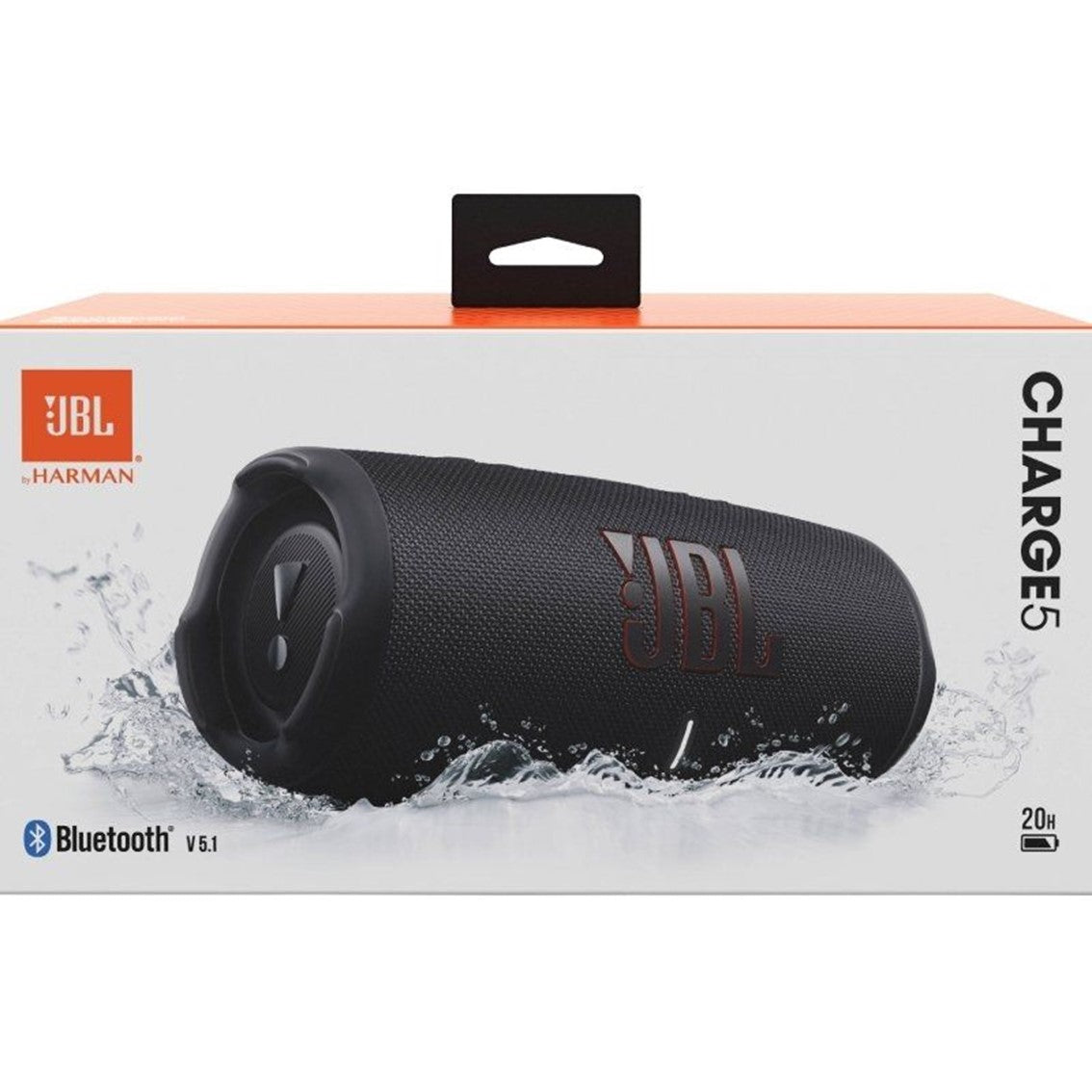 Altavoz bluetooth jbl charge 5 -  40w - negro