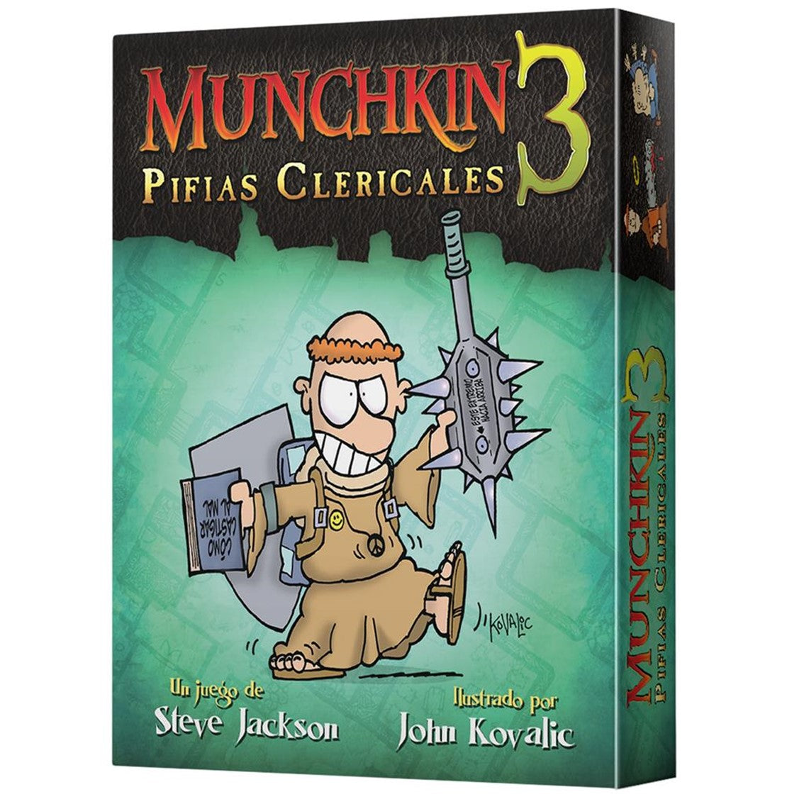 Juego de mesa munchkin 3: pifias clericales pegi 10