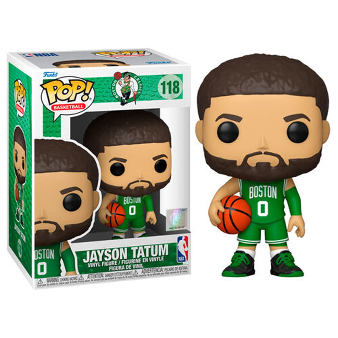 Funko pop deportes nba jayson tatum boston celtic camiseta local 57625