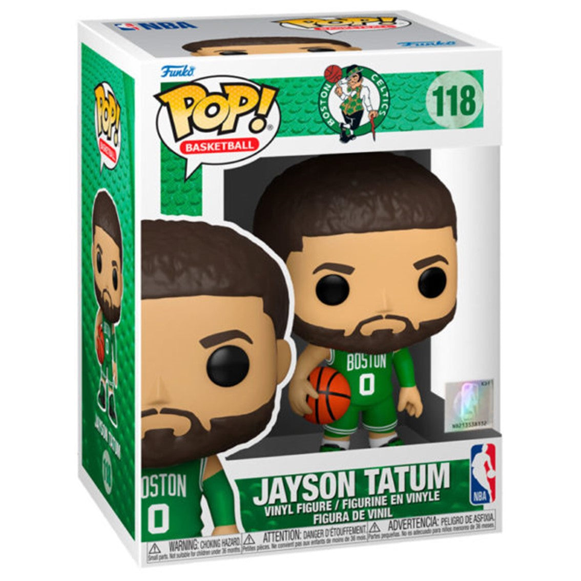 Funko pop deportes nba jayson tatum boston celtic camiseta local 57625