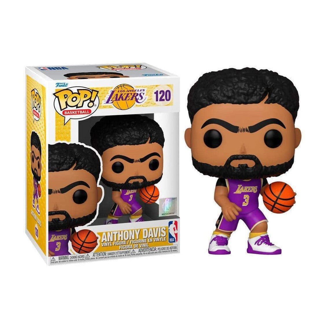 Funko pop deportes nba anthony davis lakers camiseta local 57627