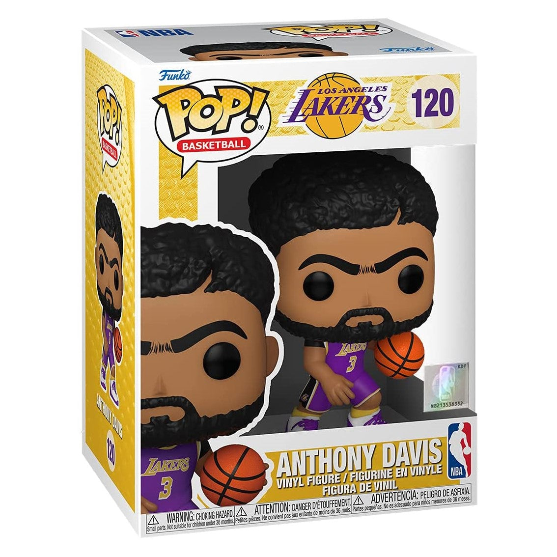 Funko pop deportes nba anthony davis lakers camiseta local 57627