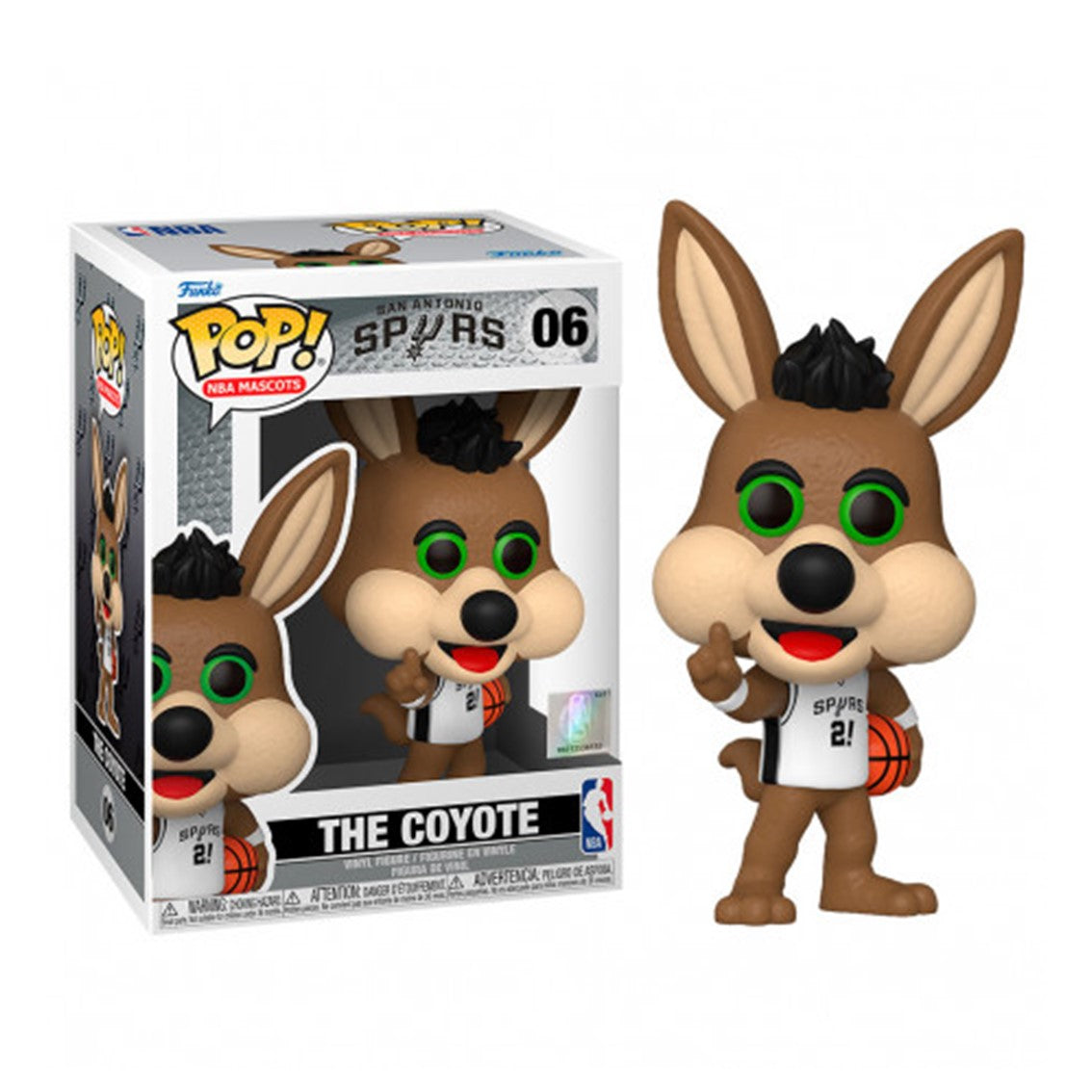 Funko pop deportes nba mascotas the coyote san antonio spurs 52170