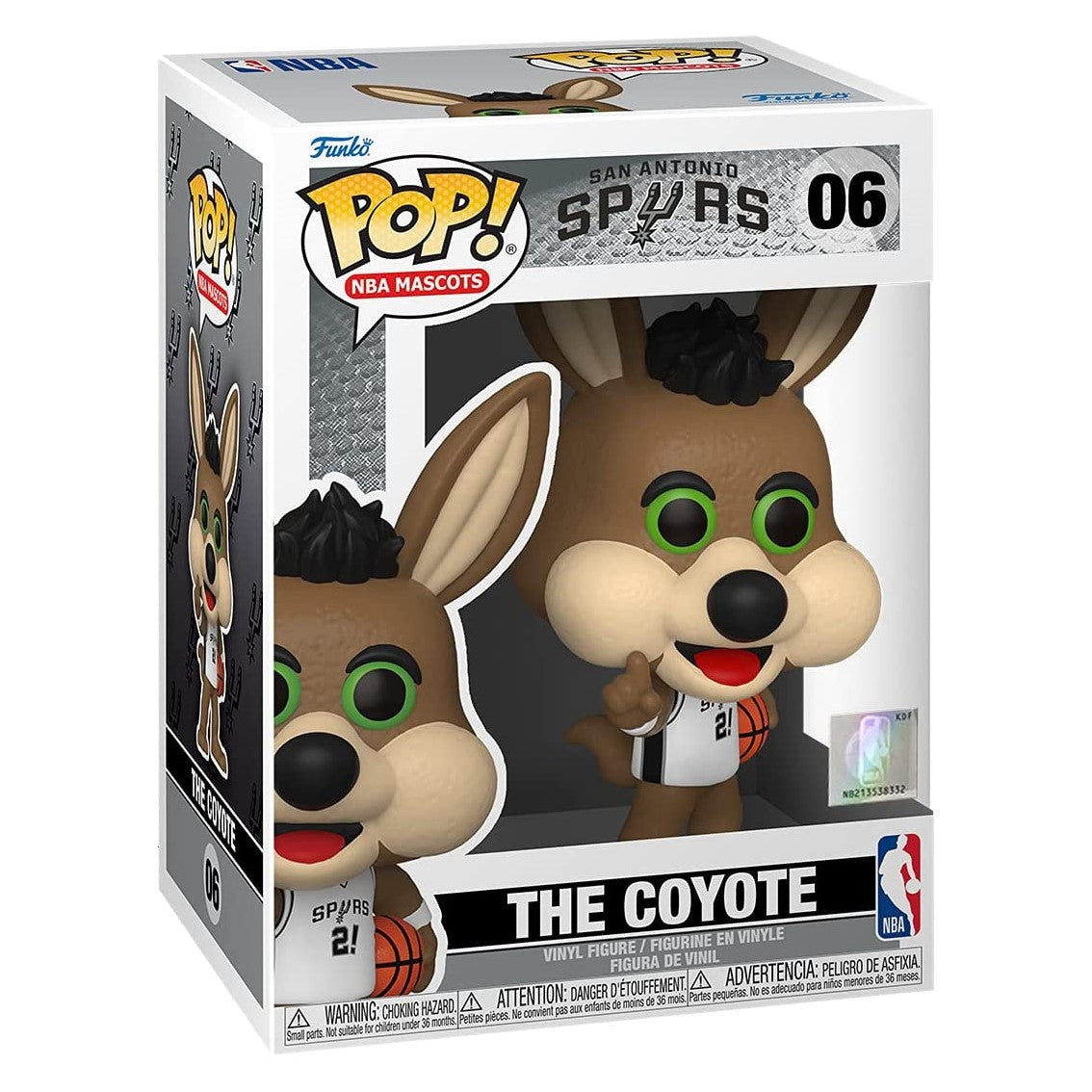 Funko pop deportes nba mascotas the coyote san antonio spurs 52170