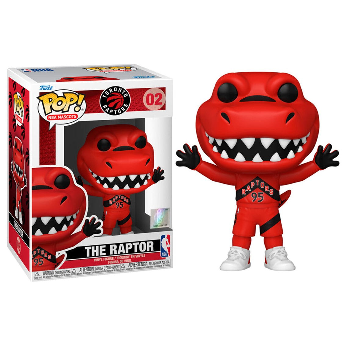 Funko pop deportes nba mascotas raptor toronto raptors 52163