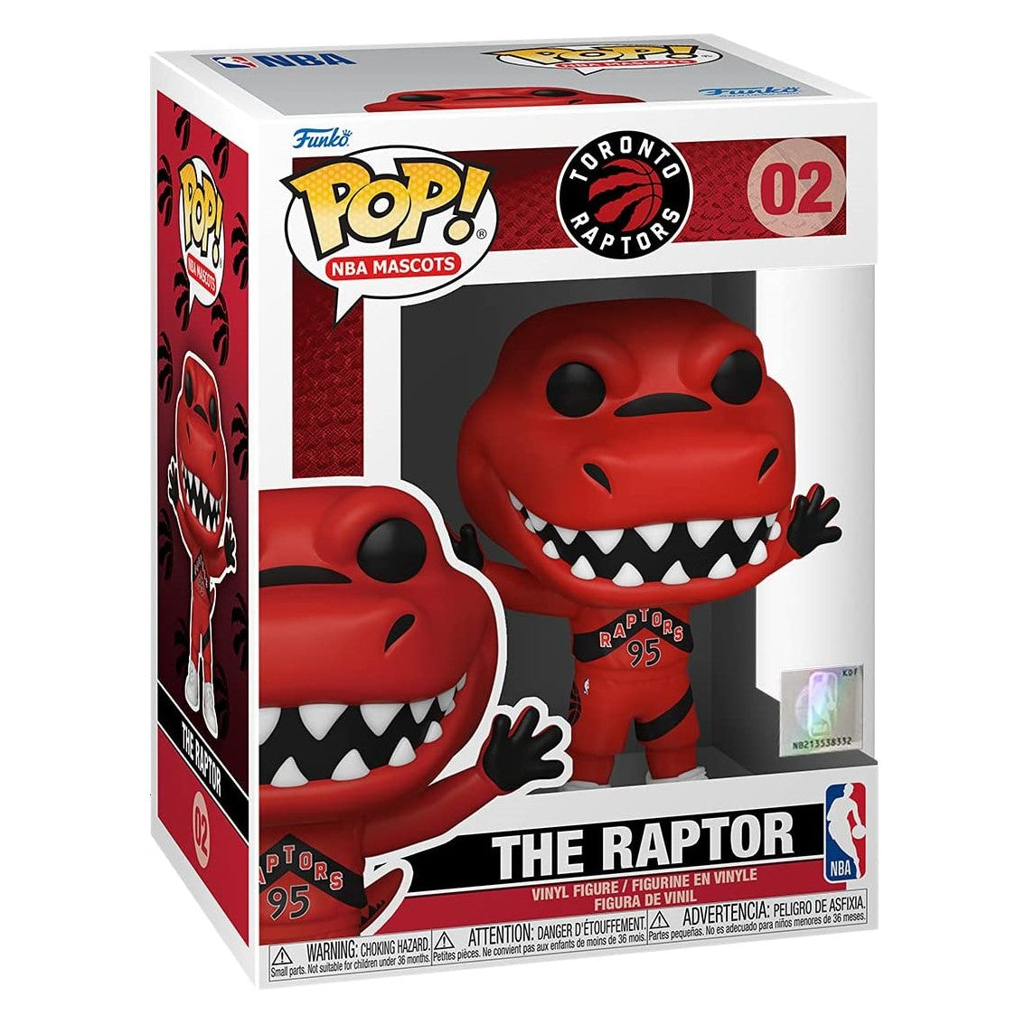 Funko pop deportes nba mascotas raptor toronto raptors 52163