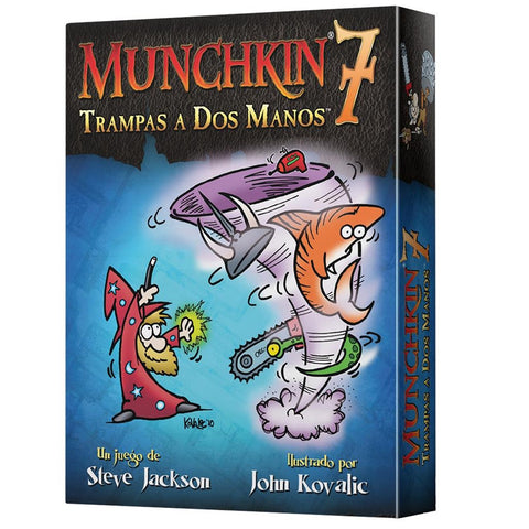 Juego de mesa munchkin 7: trampas a dos manos pegi 10