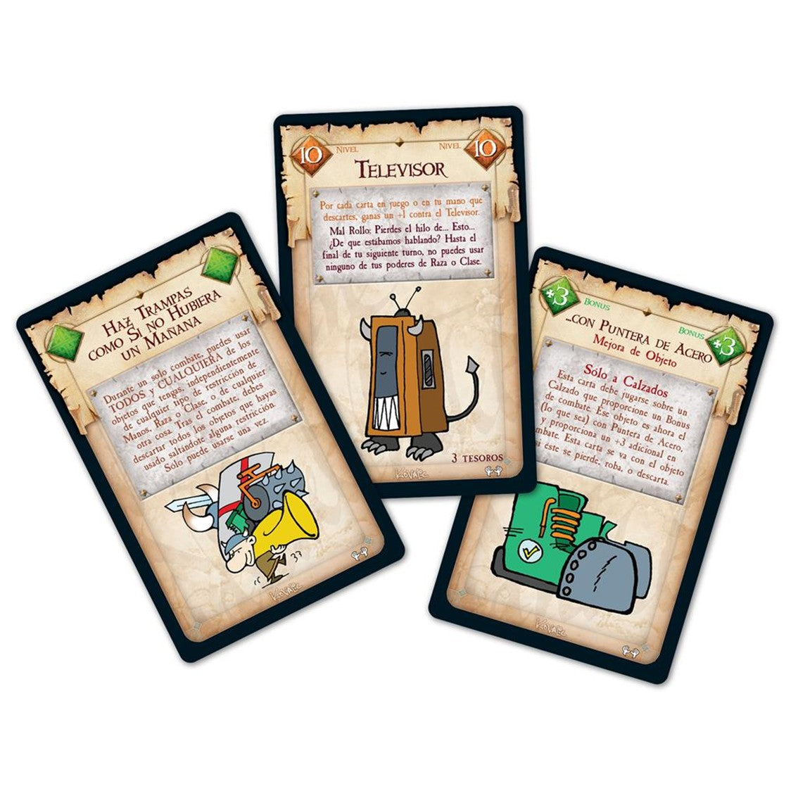 Juego de mesa munchkin 7: trampas a dos manos pegi 10