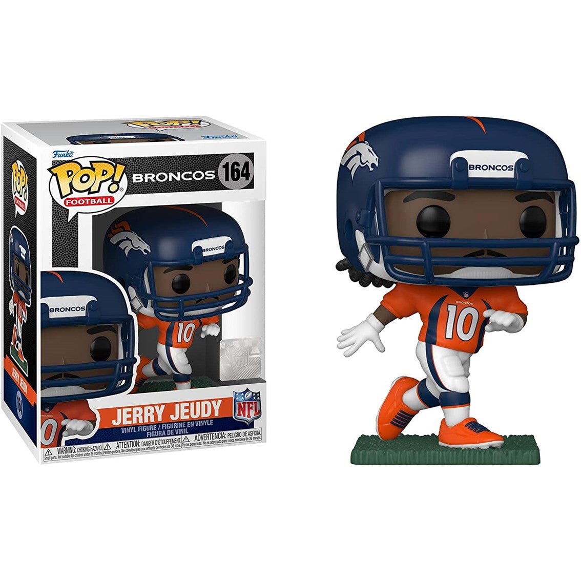 Funko pop deportes nfl denver broncos jerry jeudy camiseta local 57404