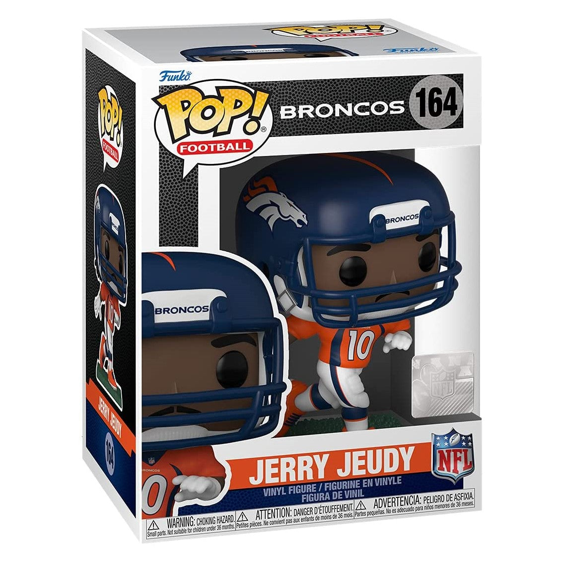 Funko pop deportes nfl denver broncos jerry jeudy camiseta local 57404