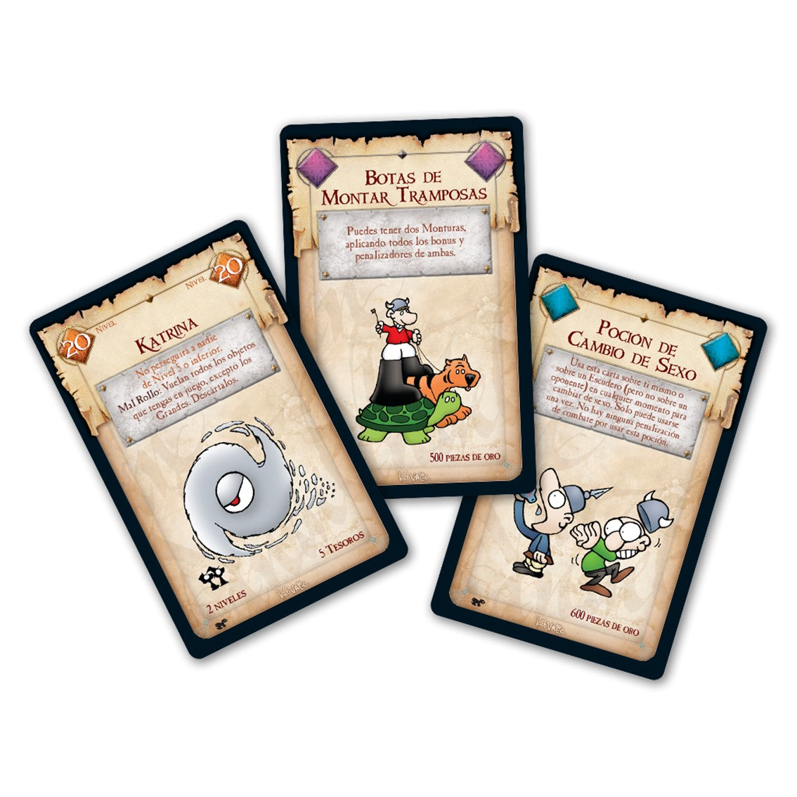 Juego de mesa munchkin 4: ¡que locura de montura! pegi 10